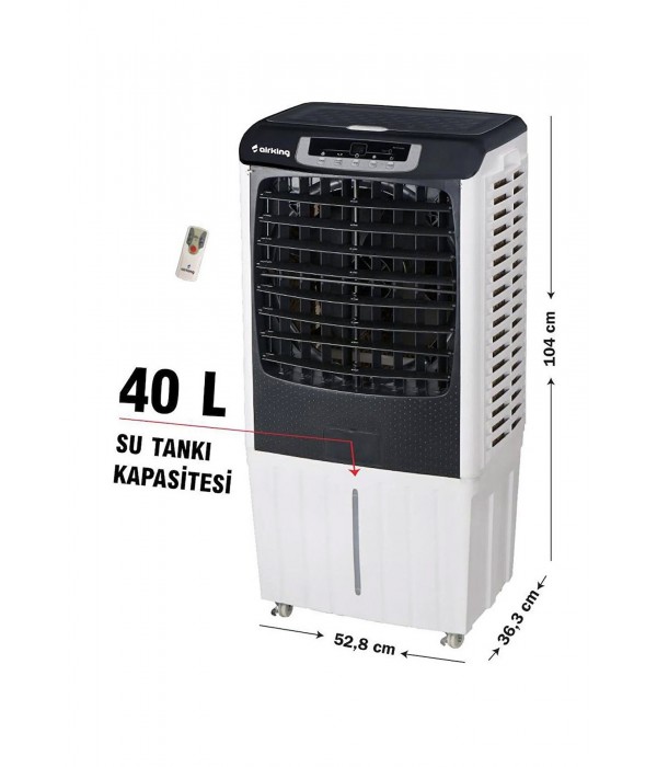 Rubenis - 1240-B Hava Soğutucu Portatif Dijital Mobil Aır Cooler Rubenis - 1240-B Hava Soğutucu Portatif Dijital Mobil Aır Cooler