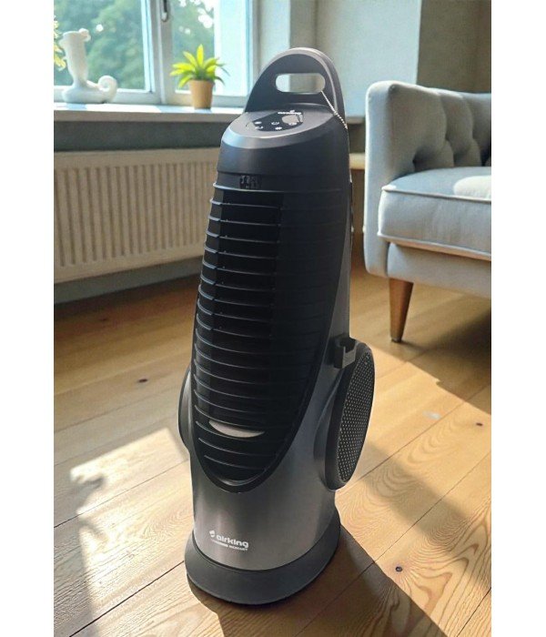 Rubenis - Mercury Antrasit Kule Vantilatör