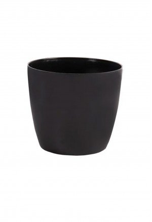 Serinova Plastik - Dekoratif Drenajlı Yakut Plastik Saksı No 3 4.4 Lt