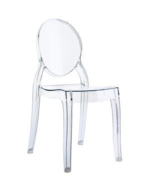 Siesta - Baby Elizabeth Şeffaf Çocuk Sandalyesi - 3-6 Yaş Arası - 051 Siesta - Baby Elizabeth Şeffaf Çocuk Sandalyesi - 3-6 Yaş Arası - 051