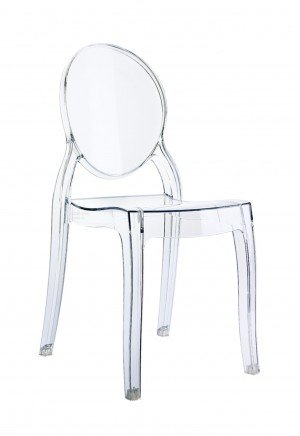 Siesta - Baby Elizabeth Şeffaf Çocuk Sandalyesi - 3-6 Yaş Arası  - 051