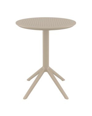 Sky Katlanır Masa Ø60 Code: 121 KUM GRİ Sky Katlanır Masa Ø60 Code: 121 KUM GRİ