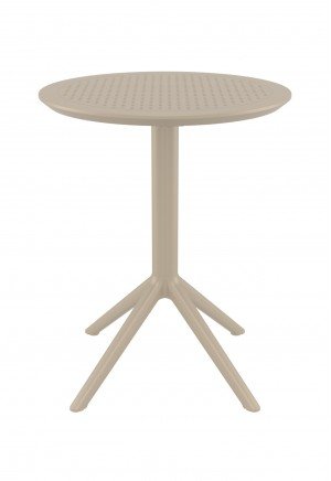 Sky Katlanır Masa Ø60 Code: 121 KUM GRİ Sky Katlanır Masa Ø60 Code: 121 KUM GRİ