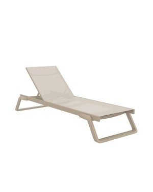 TROPİC ŞEZLONG KUM GRİ