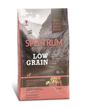 Spectrum Küçük Taneli 2,5 kg Kuzulu Yaban Mersinli Mini ve Küçük Irk Yavru Köpekler İçin Kuru Mama 