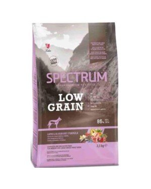 Spectrum Küçük Taneli 2,5 kg Kuzulu Yaban Mersinli Orta Büyük Irk Yetişkin Köpekler İçin Kuru Mama 