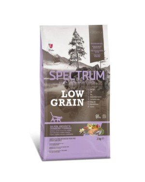 Spectrum Düşük Tahıllı 2 kg Somonlu Hamsili Yaban Mersinli Kısırlaştırılmış Kedi Maması Spectrum Düşük Tahıllı 2 kg Somonlu Hamsili Yaban Mersinli Kısırlaştırılmış Kedi Maması