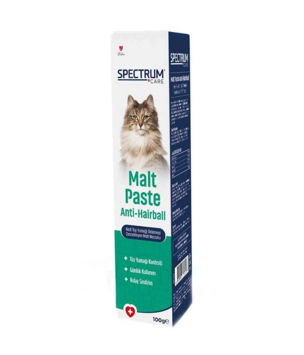 Spectrum 100 gr Malt Paste Tüy Yumağı Kontrol Kedi Macunu Spectrum 100 gr Malt Paste Tüy Yumağı Kontrol Kedi Macunu