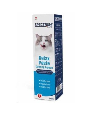 Spectrum Relax 30 gr Paste Sakinleştirici Kedi Vitamin Macunu Spectrum Relax 30 gr Paste Sakinleştirici Kedi Vitamin Macunu