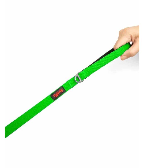 Tailpetz Kedi Köpek Sevk Gezdirme Kayışı - Neon Yeşil Tailpetz Kedi Köpek Sevk Gezdirme Kayışı - Neon Yeşil