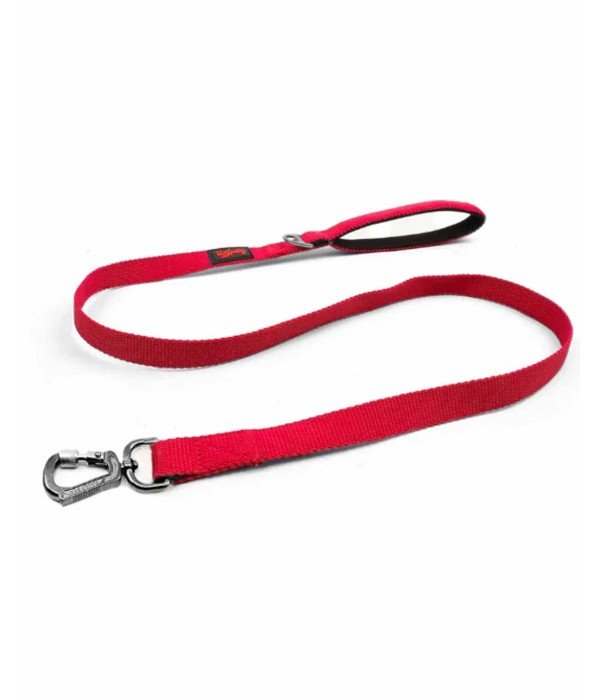 Tailpetz Kedi Köpek Sevk Gezdirme Kayışı - Parlak Kırmızı M