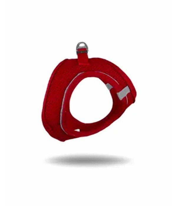 Tailpetz Air-mesh Harness Köpek Göğüs Tasması - Kırmızı 2XS