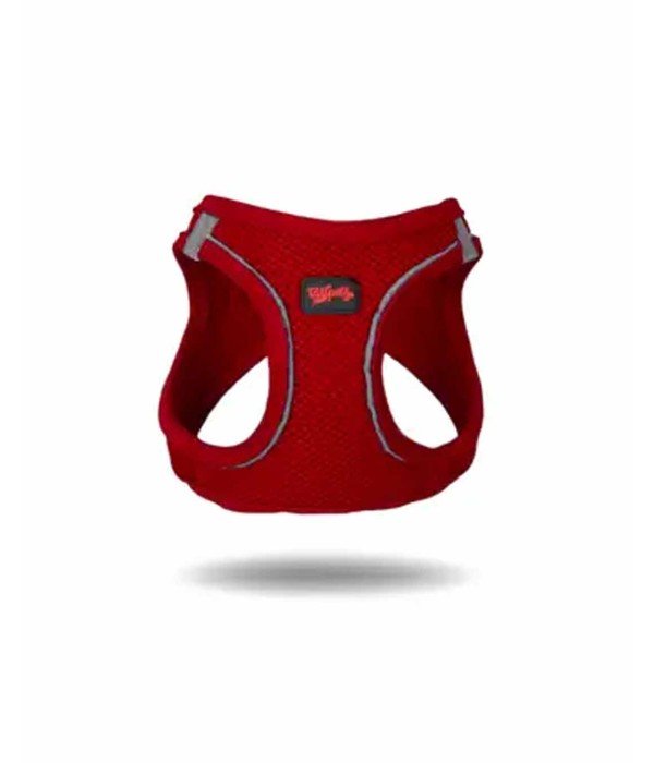 Tailpetz Air-mesh Harness Köpek Göğüs Tasması - Kırmızı 2XS