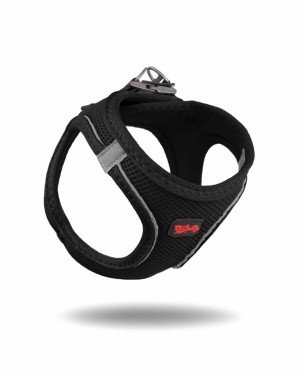 Tailpetz Air-mesh Harness Köpek Göğüs Tasması - Siyah XS