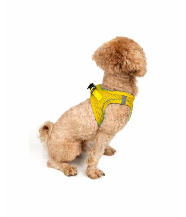 Tailpetz Air-mesh Harness Köpek Göğüs Tasması - Sarı 2XS