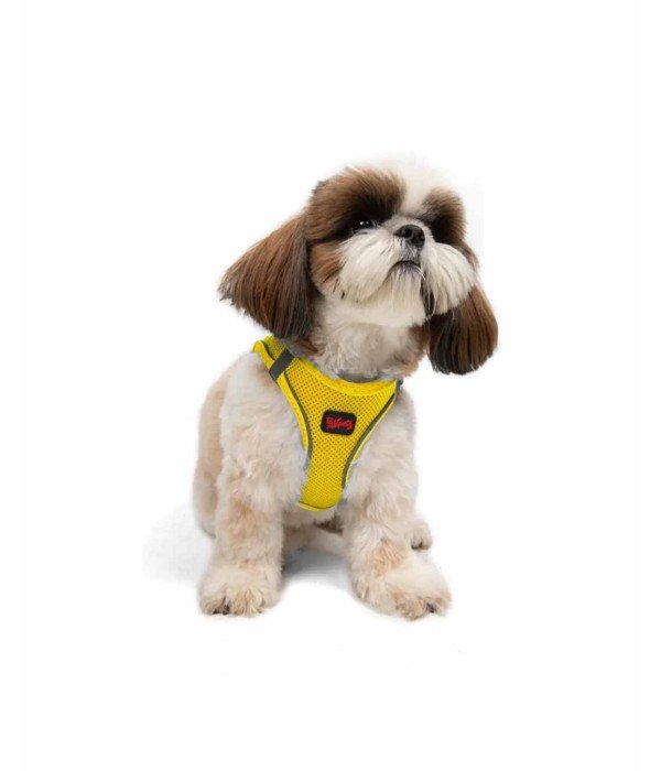 Tailpetz Air-mesh Harness Köpek Göğüs Tasması - Sarı S