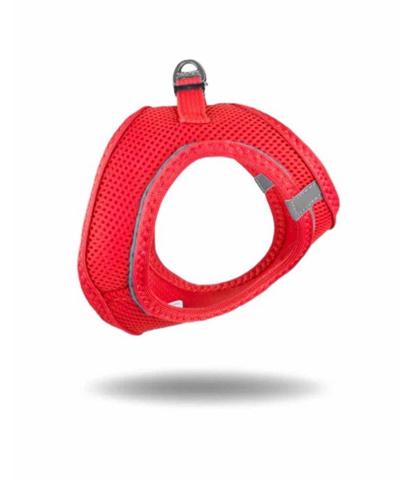 Tailpetz Air-mesh Harness Köpek Göğüs Tasması - Parlak Kırmızı S
