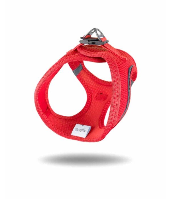 Tailpetz Air-mesh Harness Köpek Göğüs Tasması - Parlak Kırmızı S