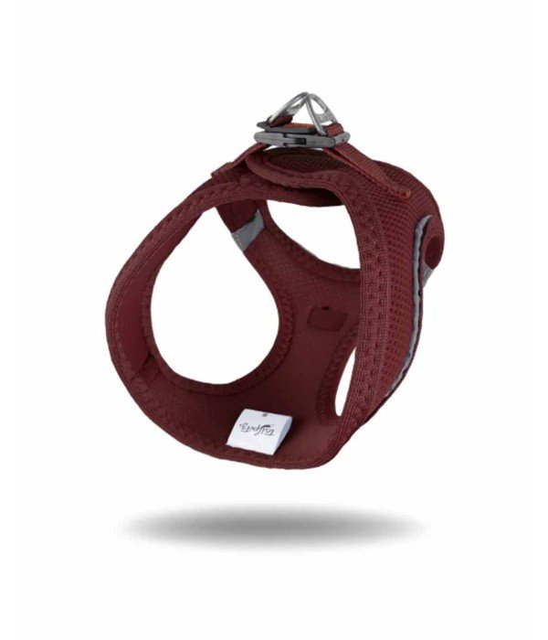 Tailpetz Air-mesh Harness Köpek Göğüs Tasması - Bordo 3XS