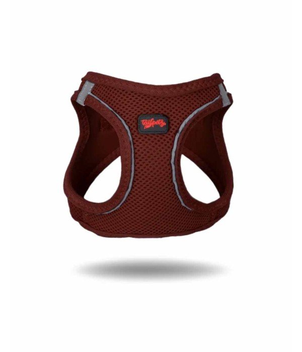 Tailpetz Air-mesh Harness Köpek Göğüs Tasması - Bordo 3XS