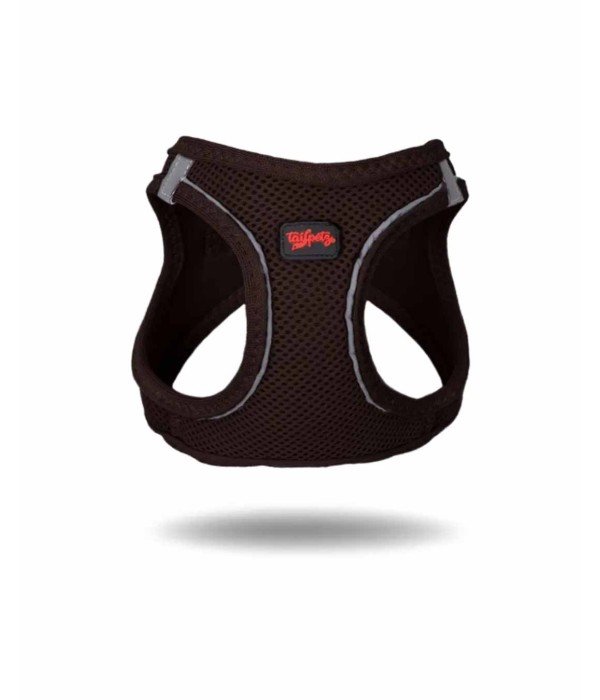 Tailpetz Air-mesh Harness Köpek Göğüs Tasması - Kahverengi L