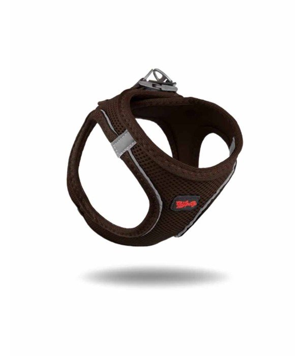 Tailpetz Air-mesh Harness Köpek Göğüs Tasması - Kahverengi L