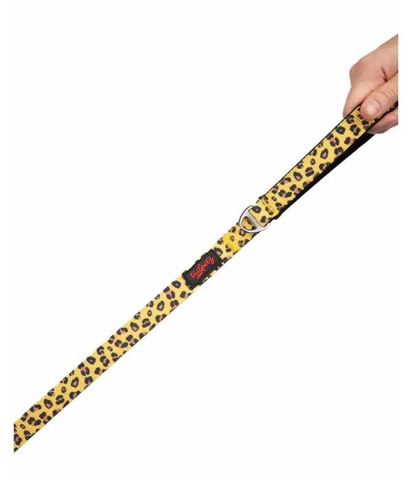 Tailpetz Kedi Köpek Sevk Gezdirme Kayışı - Leopard M