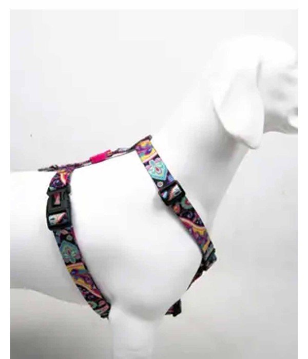 Tailpetz H Tipi Köpek Göğüs Tasması - Paisley XS Tailpetz H Tipi Köpek Göğüs Tasması - Paisley XS