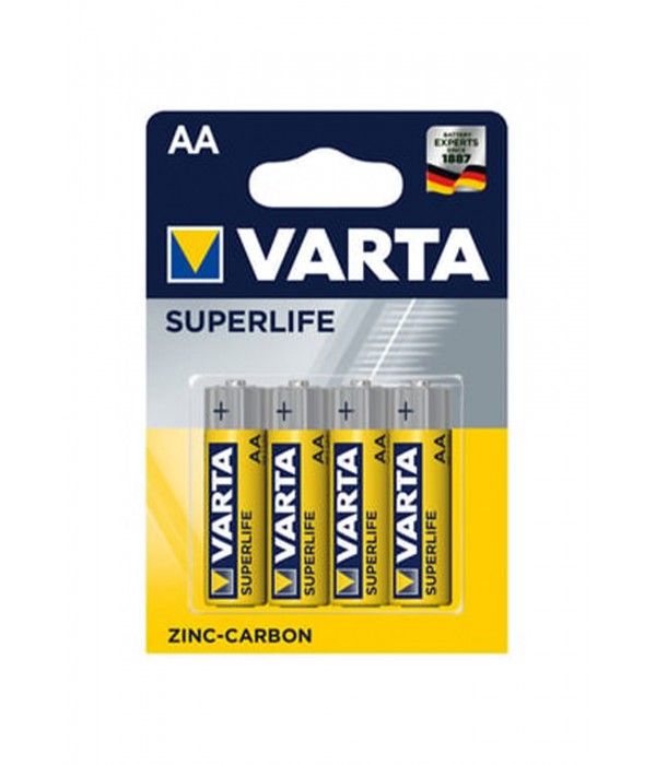 Varta - 2006 Superlife Aa Size 4Lü Kalem Pil Varta - 2006 Superlife Aa Size 4Lü Kalem Pil