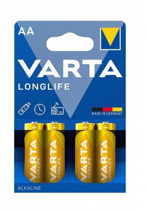 Varta - 4106 Longlife Alkalin Aa Kalem Pil 4'lü Paket