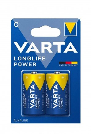 Varta 4914 Longlife 2'li Alkalin Orta Boy Pil C