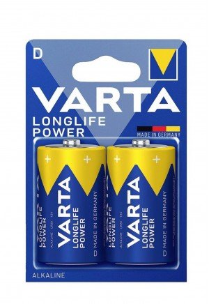 Varta 4920 Longlife Power Alkalin Büyük Boy D Pil 2'li Varta 4920 Longlife Power Alkalin Büyük Boy D Pil 2'li