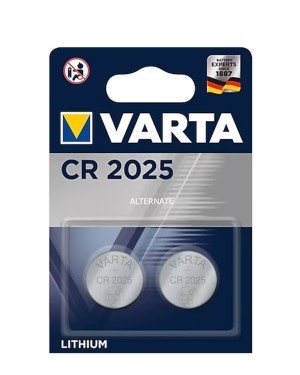 Varta Cr2025 Lithium 3v Pil 2'li Paket Varta Cr2025 Lithium 3v Pil 2'li Paket