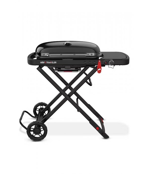 Weber - Traveler Compact Gazlı Mangal Siyah Weber - Traveler Compact Gazlı Mangal Siyah