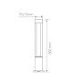 ACK AG44-05202 6W 80 cm 3000K Günışığı Adara Aluminum Led Bahçe Armatürü