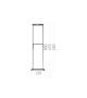 ACK AG56-06121 E27 IP54 41cm Limos Bahçe Direk Armatürü ACK AG56-06121 E27 IP54 41cm Limos Bahçe Direk Armatürü