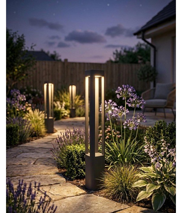 ACK AG43-02302 7W 80 cm 3000K Günışığı Dallas Alüminyum Led Bahçe Armatürü
