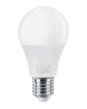ACK AA13-00923 9W A60 E27 6500K Beyaz Led Ampul ACK AA13-00923 9W A60 E27 6500K Beyaz Led Ampul