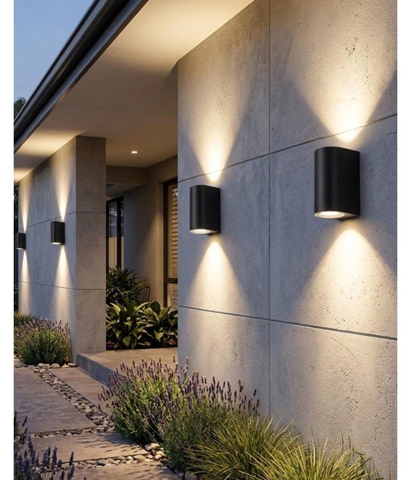 ACK AH07-02151 GU10 Çift Yönlü Bahçe Duvar Apliği