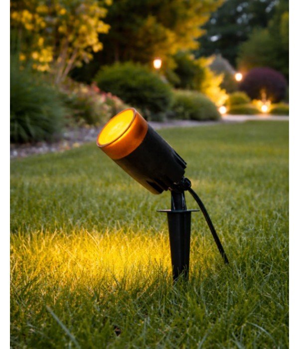 ACK AG56-01057 GU10 Turuncu Kazıklı Bahçe Çim Armatürü