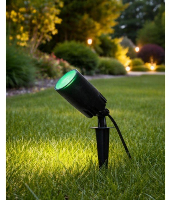 ACK AG56-01055 GU10 Yeşil Kazıklı Bahçe Çim Armatürü