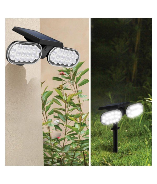 ACK AG60-02851 10W/h Yeşil İkili Solar Led Kazıklı Çim Armatürü ACK AG60-02851 10W/h Yeşil İkili Solar Led Kazıklı Çim Armatürü
