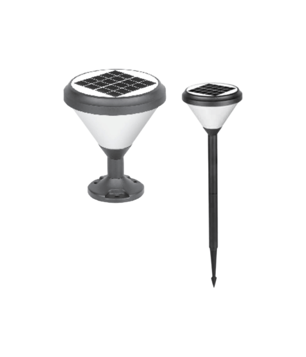 ACK AG60-07801 3000K Günışığı Solar Led Bahçe Armatürü