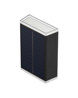 ACK AG60-19801 IP54 Çift Yönlü Solar Led Bahçe Duvar Apliği