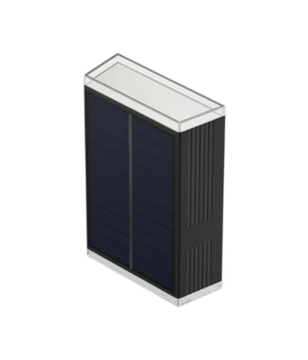 ACK AG60-19801 IP54 Çift Yönlü Solar Led Bahçe Duvar Apliği