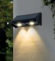 ACK AG60-05801 IP65 3000K Günışığı Solar Led Bahçe Duvar Apliği