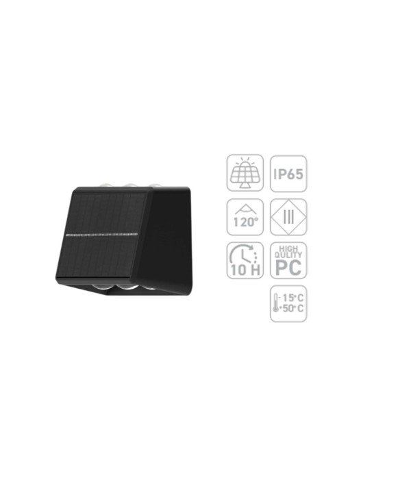 ACK AG60-09801 IP54 Çift Yönlü Solar Led Bahçe Duvar Apliği ACK AG60-09801 IP54 Çift Yönlü Solar Led Bahçe Duvar Apliği