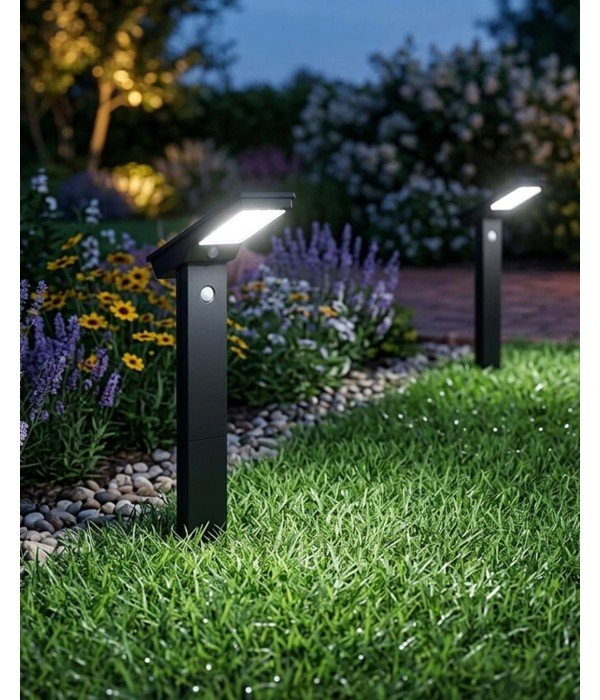 ACK AG60-40831 IP65 6500K Beyaz Solar Led Kazıklı Bahçe Armatürü