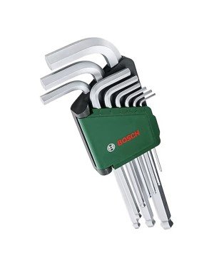 Bosch - 9 Parça HEX Alyan Anahtar Takımı - 1 600 A02 BX9 