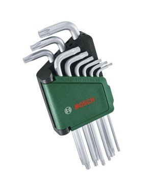 Bosch - 9 Parça Torx Alyan Anahtar Takımı - 1 600 A02 ZPC 